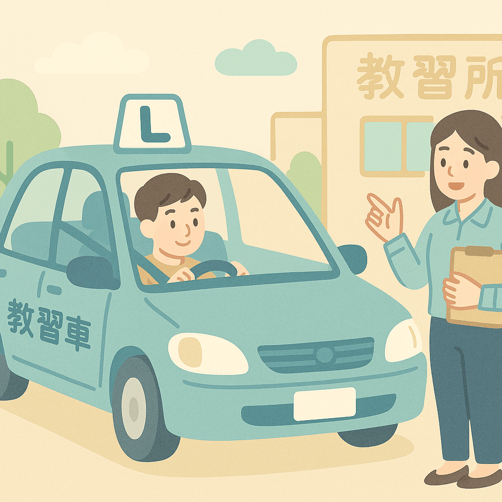 川越で社会人が普通免許取得する流れとは?