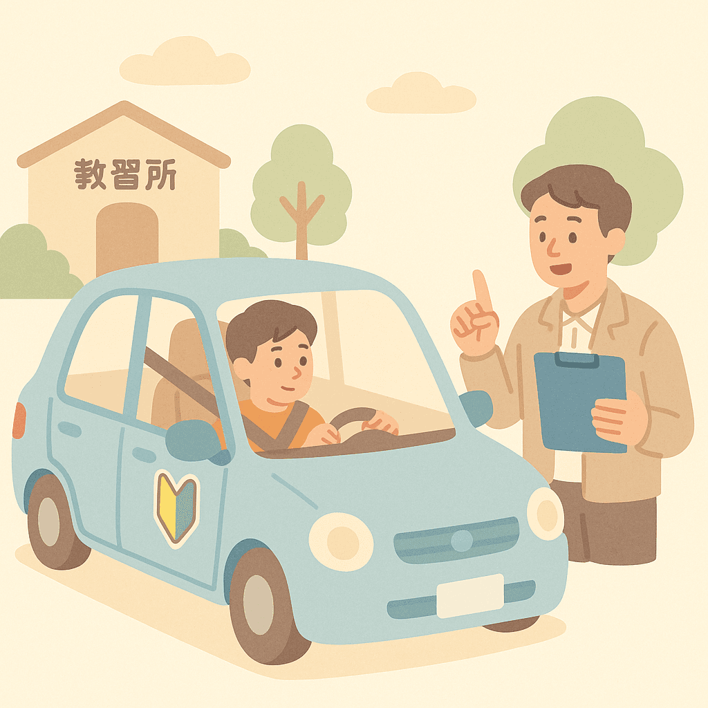 免許技能教習初心者が注意することとは?
