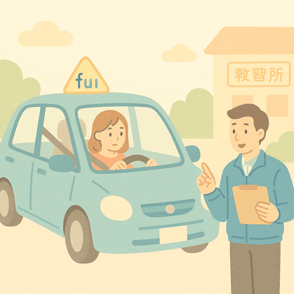 普通免許の第一段階と第二段階の違いとは?